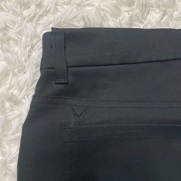 Callaway Golf Pants Mens Size 36x32 Black Performance Stretch Tech Flex - Picture 8 of 8